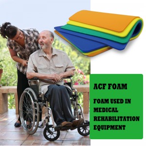 Los materiales que se utilizarán en el equipo médico utilizado en la rehabilitación de pacientes. （ACF）